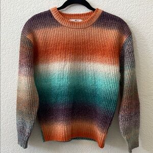 H&M Multi-color Gradient Sweater 12-14Y